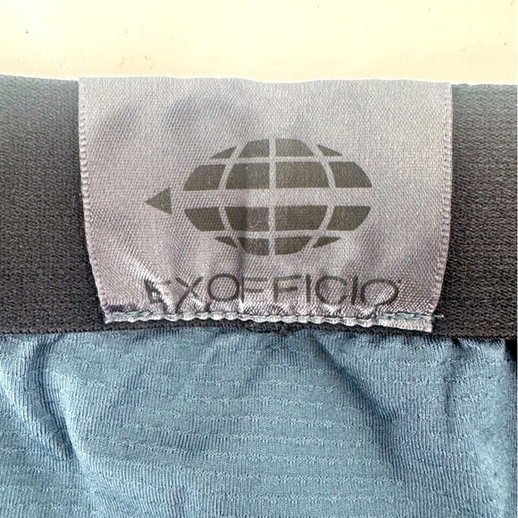 ExOfficio Men's Blue Boxer Briefs - Picture 6 of 7